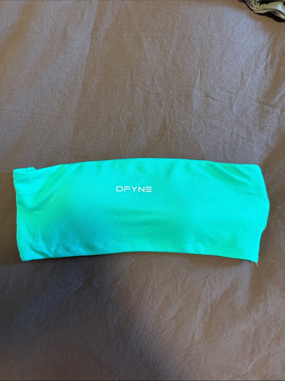 DFYNE Women's Bandeau Bikini Top in Teal